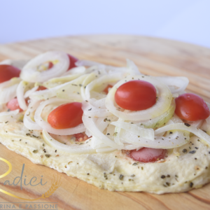 Focaccia cebolla y tomate congelada